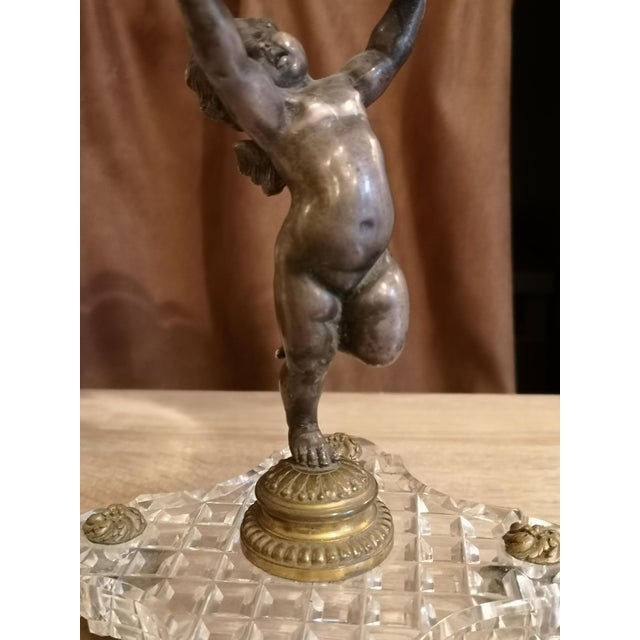 Crystal Baccarat Centerpiece Vase, 1890s For Sale - Image 5 of 18