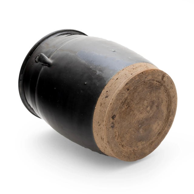 Chinese Glazed Kitchen Jar, c. 1900 For Sale - Image 4 of 4