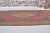Red & Navy Blue Vintage Turkish Rug For Sale - Image 10 of 11