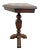 Wood 1940s Ornate Wooden Accent Table, Victorian Style Plant Stand, Small Entryway Pedestal For Sale - Image 7 of 12