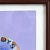 2020s Giant Donut in Inglewood (Blue) - Framed Original Purple Pop Art Mixed Media Work on Paper by Fabio Coruzzi For Sale - Image 5 of 8
