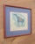 Beautiful vintage mid century era Chinese stone rubbing horse painting on paper. Signed on the bottom right and has a...
