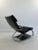 Leather Rocking Chair by Jochen Hoffman, 1980s For Sale - Image 4 of 15