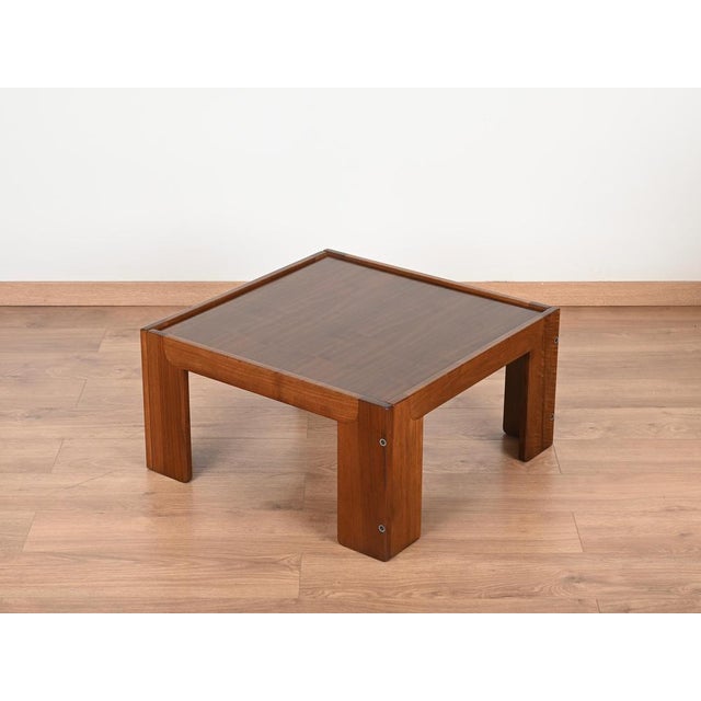 Square Coffee Table by Afra and Tobia Scarpa for Cassina, 1960s For Sale - Image 10 of 15