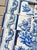 18th Century Portuguese Baroque Blue & White Flower Basket Tile Panel For Sale - Image 4 of 14