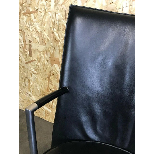 EJ70 Partner Chair by Joannes Foersom & Peter Hiort-Lorenzen for Erik Jørgensen For Sale - Image 3 of 13