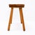 Rustic Pine Stool with Four Legs, 1960s For Sale - Image 6 of 12
