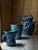 Rare set of three handcrafted ceramic jugs by Le Cyclope Annecy, the French studio pottery workshop celebrated for its...