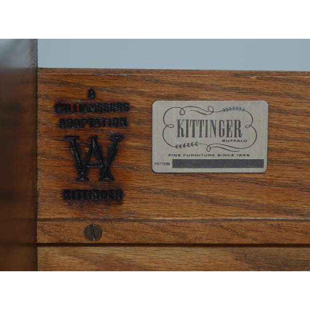 Kittinger Williamsburg Mahogany Server Brandy Board For Sale - Image 17 of 18