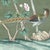36" * H100"/Panel * 5ps, Dark Olive Green‌ Floral and Bird Wallpaper, Hand-Painted New Chinese-Style Floral and Bird Wallpaper Mural,5 Panels For Sale - Image 4 of 5