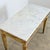 White Italian 18th Century Giltwood Console with Original Marble Top For Sale - Image 8 of 18