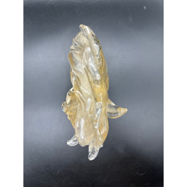 A solid Murano glass sculpture depicting a horse's head/bust, designed and entirely hot-molded by the legendary master...