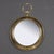 Metal 20th Century Striking Collection of Pocket Watch Shaped Mirrors, 1970s, Set of 8 For Sale - Image 7 of 18