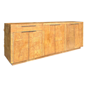 Paul Evans Patchwork Burlwood Credenza
