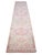 1970s 1970s Hand-Knotted Tribal Turkish Hallway Rug Pink - 2′10″ × 12′1″ For Sale - Image 5 of 10