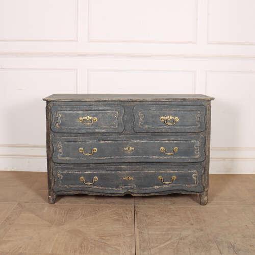 Late 18th century French carved oak commode. 1780. This piece is designed in the style of the selected designer and/or...