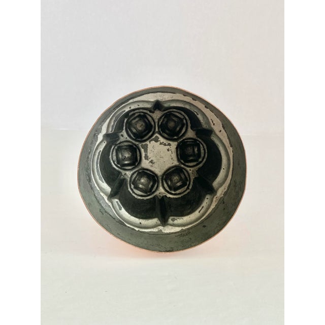 Copper Late 19th Century Antique English Copper Mold Made by Benham & Froud for Harrod's of London #481 For Sale - Image 8 of 10