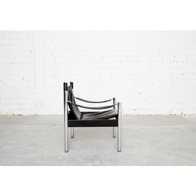 Postmodern Safari Chairs by Börje Johanson for Johanson Design, 1970s, Set of 2 For Sale - Image 3 of 16