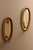 Mid-Century Swedish Oval Brass Sconces, Set of 2 For Sale - Image 10 of 10