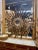Extraordinary large scale antique Italian sunburst mirror. Lovely patina and inlaid small mirrors. So pretty! Better...