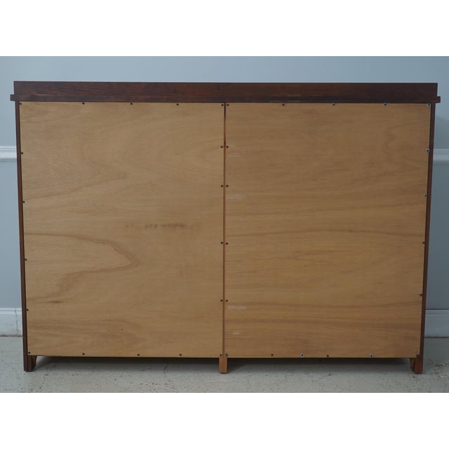 Michaels Arts & Crafts Mission Style Cherry 12 Drawer Dresser For Sale - Image 16 of 17