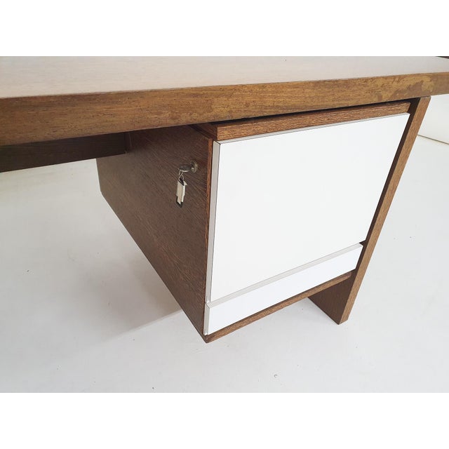 Large Wenge Desk attributed to 't Spectrum, Netherlands, 1960s For Sale - Image 18 of 18
