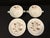 Make your intimate fall luncheon complete with this set of Wakefield china. Includes two cream soup bowls (6-1/4 x 4-5/8 x...