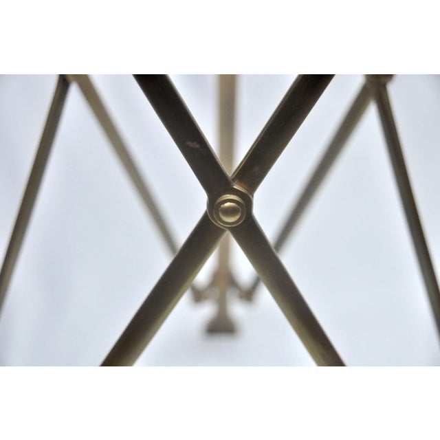 Louis XVI-Style Bronze Gueridon Side Tables - a Pair For Sale - Image 4 of 8