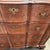 Wood Dutch Double Bow Chest of Drawers in Oak with Drawers, Handles and Escutcheons For Sale - Image 7 of 8