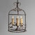 Metal Vintage Decorative Lantern in Steel, 1930s For Sale - Image 7 of 7