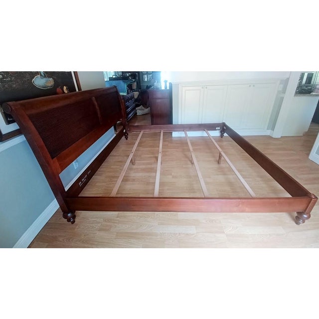 2000 - 2009 British Classics Cayman Cal King Bed by Ethan Allen For Sale - Image 5 of 14