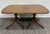 Traditional Vintage Georgian Regency Revival Mahogany Double Pedestal Dining Table For Sale - Image 3 of 11