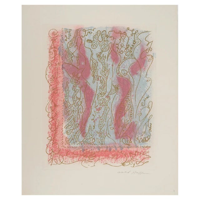 André Masson, Erotic Touches, Original Engraving For Sale