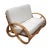 Mid-Century Modern Restored Mid-Century Frankl Style Rattan Three-Strand Full Pretzel Livingroom Set For Sale - Image 3 of 12