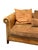 English Large Vintage Ralph Lauren Home Distressed Leather & Suede Roll-Arm Sofa For Sale - Image 3 of 12
