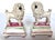 Charming and highly collectible, this authentic pair of 19th-century Victorian English Staffordshire poodle figurines adds...