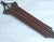 1930s Art Deco Wooden and Wrought Iron Fan-Shaped Towel Rack, 1930s For Sale - Image 5 of 7