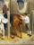 Wood Victorian Equestrian Oil Painting the Hunting Stud – After John Frederick Herring SNR English School For Sale - Image 7 of 18