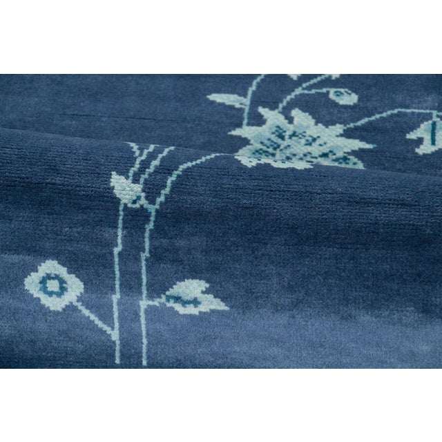 This 5x6 contemporary Chinese Deco rug is a striking addition to Rug & Kilim’s Art Deco collection. Hand-knotted in wool,...