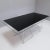 Black Dining Table in Chrome-Plated Steel and Glass from Max Sauze Studio For Sale - Image 8 of 8