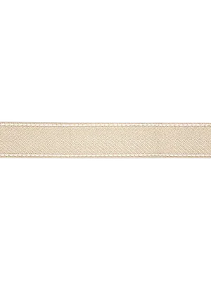Scalamandre Montauk Herringbone Tape, Linen Fabric
