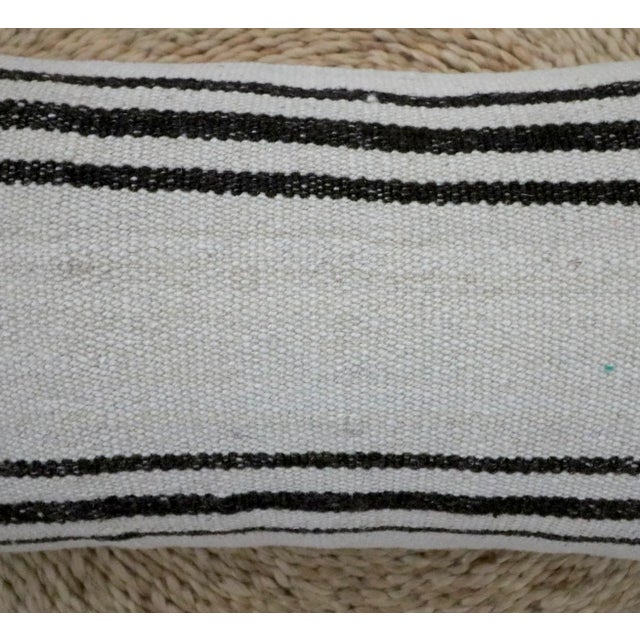 This is a vintage handmade lumbar pillow from the 1960s. Zipper closure Insert Not Included Recommened Size: 12" x 24"...