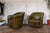 Martin Brattrud Vintage Pair of Leather Channel-Tufted Club Chairs by Martin/Brattrud, 1987 For Sale - Image 4 of 18