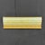 Traditional Cornsilk Glazed Ceramic Rail Molding For Sale - Image 3 of 6