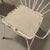 White Lacquered Iron Garden Chairs For Sale - Image 8 of 11