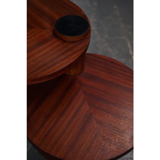 Copper Art Deco Side Table, 1940s For Sale - Image 8 of 12