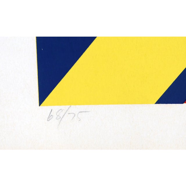 Date: 1971 Screenprint, signed and numbered in pencil Edition of 68/75 Image Size: 37 x 30 inches Size: 40.5 x 33 in....
