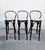 Mid-Century Modern Bentwood Bar Stools, 1980s, Set of 3 For Sale - Image 14 of 14