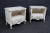 White Drexel French Provincial White & Gilt Nightstands - a Pair For Sale - Image 8 of 8