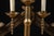 Late 19th Century Adjustable Brass Sabbath Candelabrum For Sale - Image 11 of 15